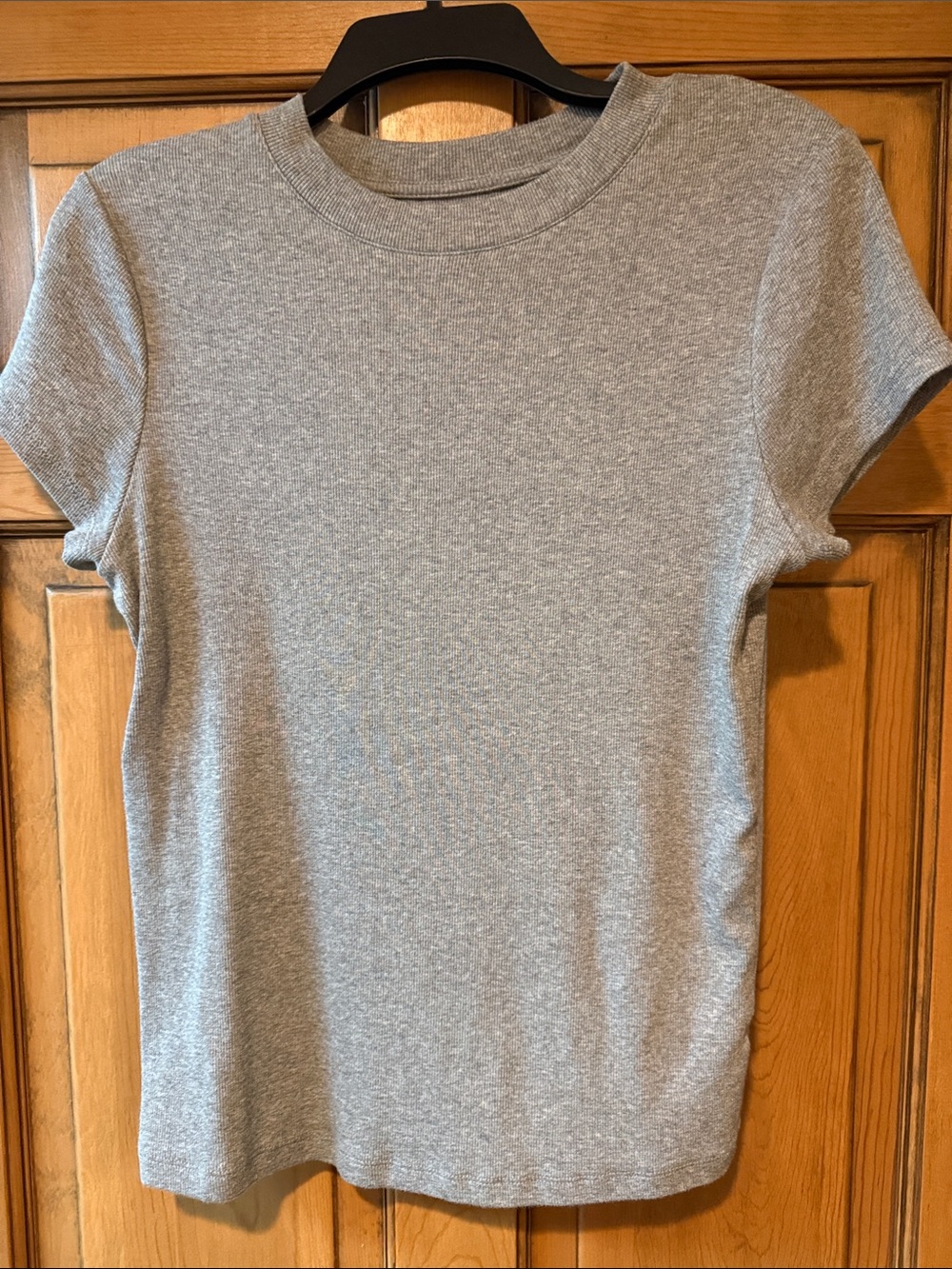 Short Sleeve Crewneck Tee - Gray